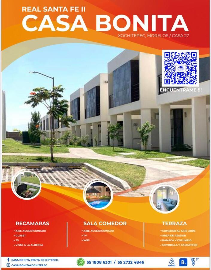 Casabonita Ii, Pie Alberca, Airac Xochitepec Exterior foto